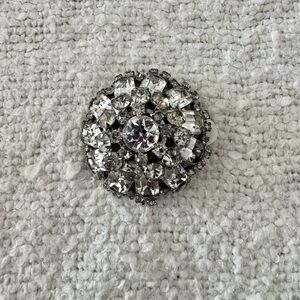 Vintage Crystal Brooch